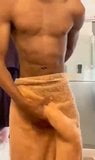 SLO mo of guy dropping towel swinging huge hung big cock | xHamster