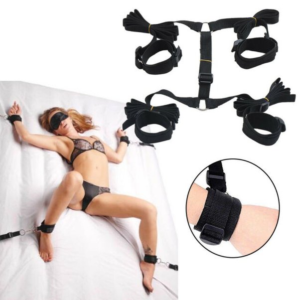 How does a person create and use a BDSM strap attachment on a mattress or  bed, in order to not be able to roll over/toss and turn/kick in their  sleep, and how
